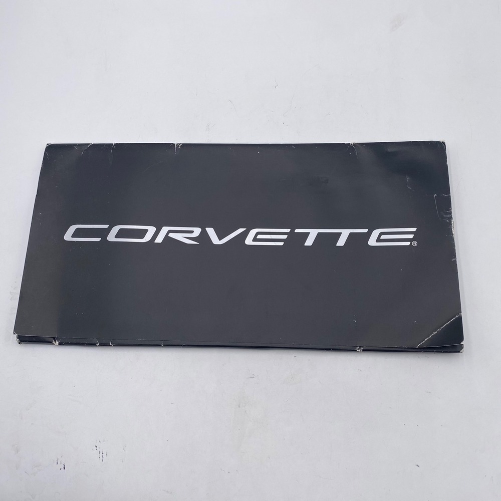 CORVETTE Chevrolet 2000 C5 Sales Brochure Dealer Literature Black Collectible